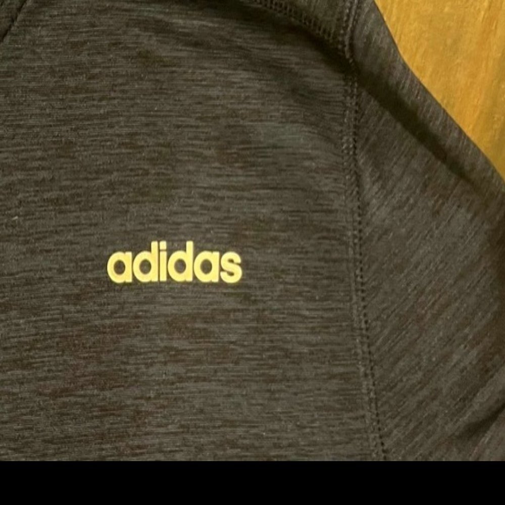 Adidas Navy Blue Boys Teens Sweatshirt Hoodie Pullover Large 14-16 - Picture 5 of 6